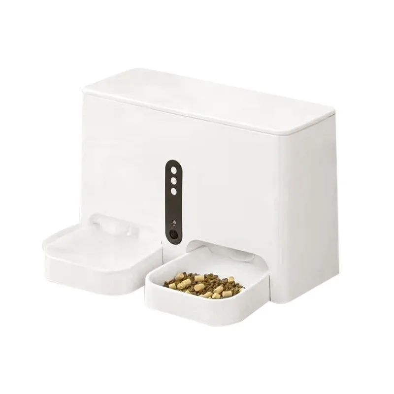 

OEM/ODM Factory's New Smart 2-in-1 Integrated Pet Water Grain Feeder Durable WiFi Automatic All-in-One Timed Pet Feeder