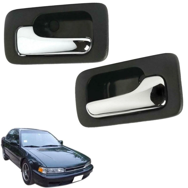 Manija de puerta Interior de coche, delantera interior LH RH para Honda Accord Sedan 1990-1993 72620-SM4-003 72660-SM4-003