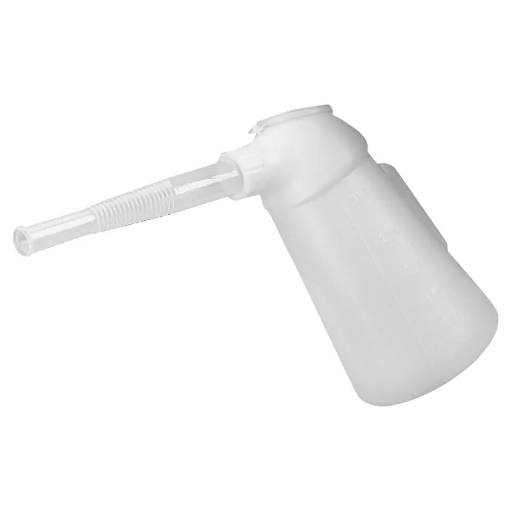 

1.2L Oiler Can Engine Oil Bottle Car Oil Dispenser With Long Nozzle Manual Pump For Precise Pouring Durable Plastic Automotive