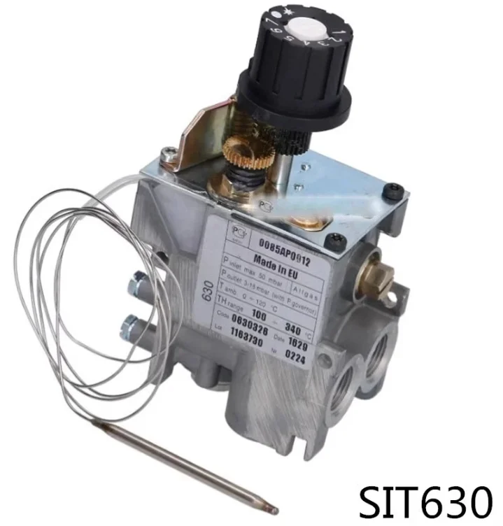 For EUROSIT 630 1PC New Gas Fryer OVen Spare Parts 0630326 0085AP0012 100~340℃ Degree Thermostatic Gas Control Valve