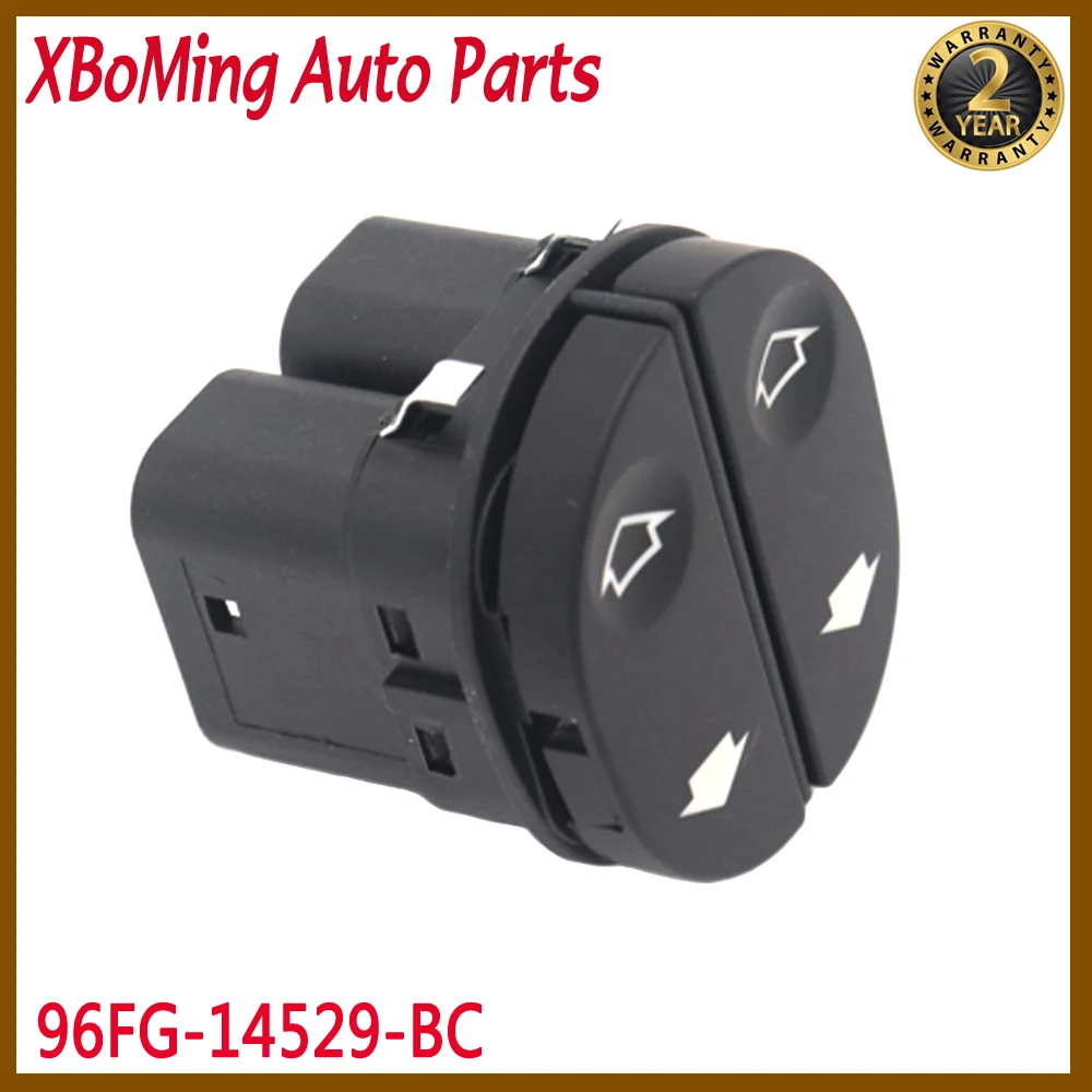 96FG-14529-BC Car Power Window Master Lifter Switch Button For Ford Fiesta MK6 Fusion For KA Puma Tourneo Connect 96FG14529BC