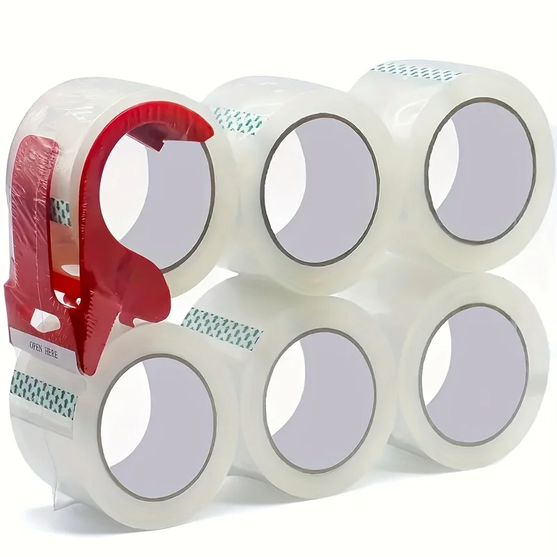 1pc Packaging Tape, Clear and Versatile for Office, Home & School Transportation. One Roll of Packing Tape