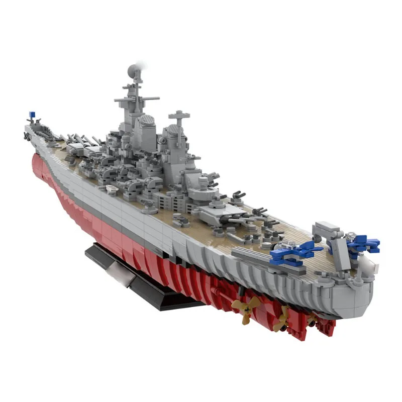 

MOC-31764 New Ocean Sailing Super Luxury Yacht Battleship Building Block Model 3306 Parts Boys Children's Birthday Toy Gift