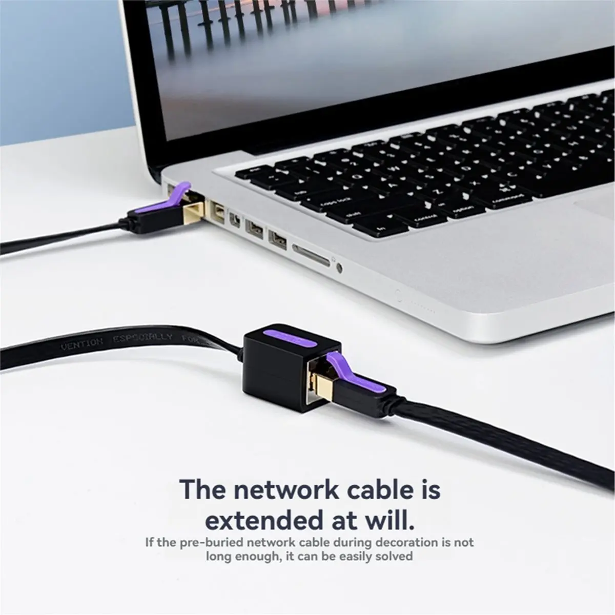 [VALUE PACK]1M Cat7 Ethernet Cable RJ45 Male to Female Lan Network Extension Cable 10Gbps for PC Laptop Router