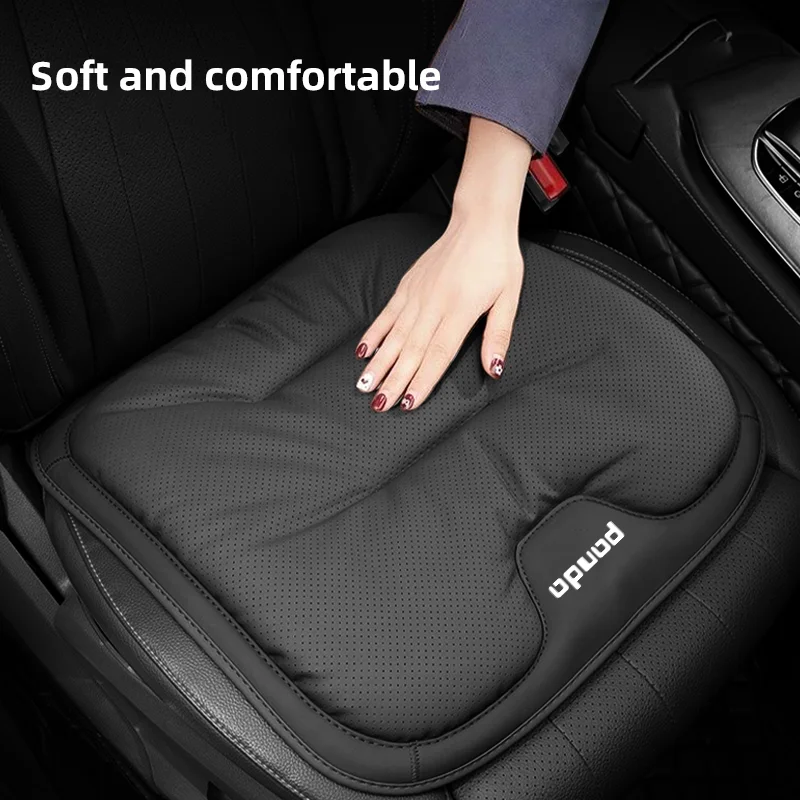 Breathable Car Seat Cover Thickened Soft Auto Front Seat Cushion Pad for Fiat Panda Coss4x4  2011 Anti Slip Chair Protector Pad