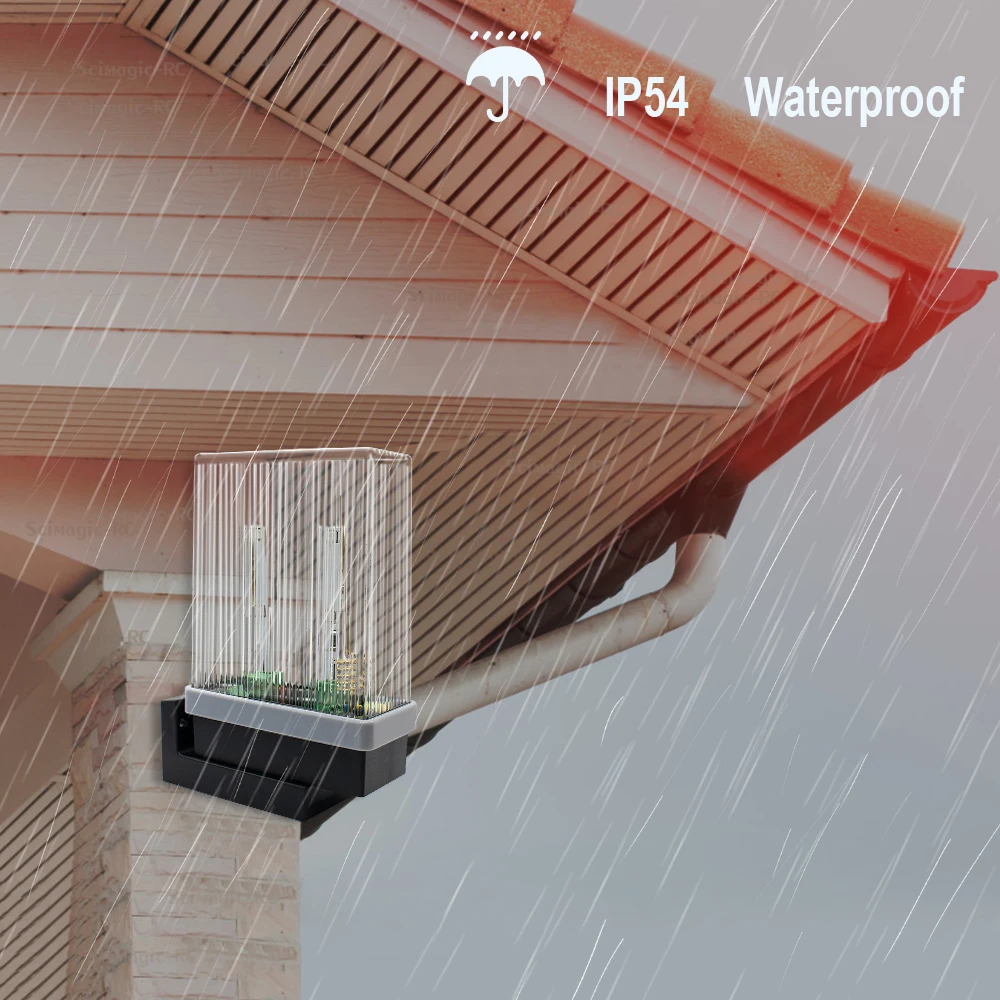 Beveiliging Knipperlicht Garagedeuropener Signaallicht Alarm 12 V-24 V 85-265 V AC/DC Indicator LED Waterdicht