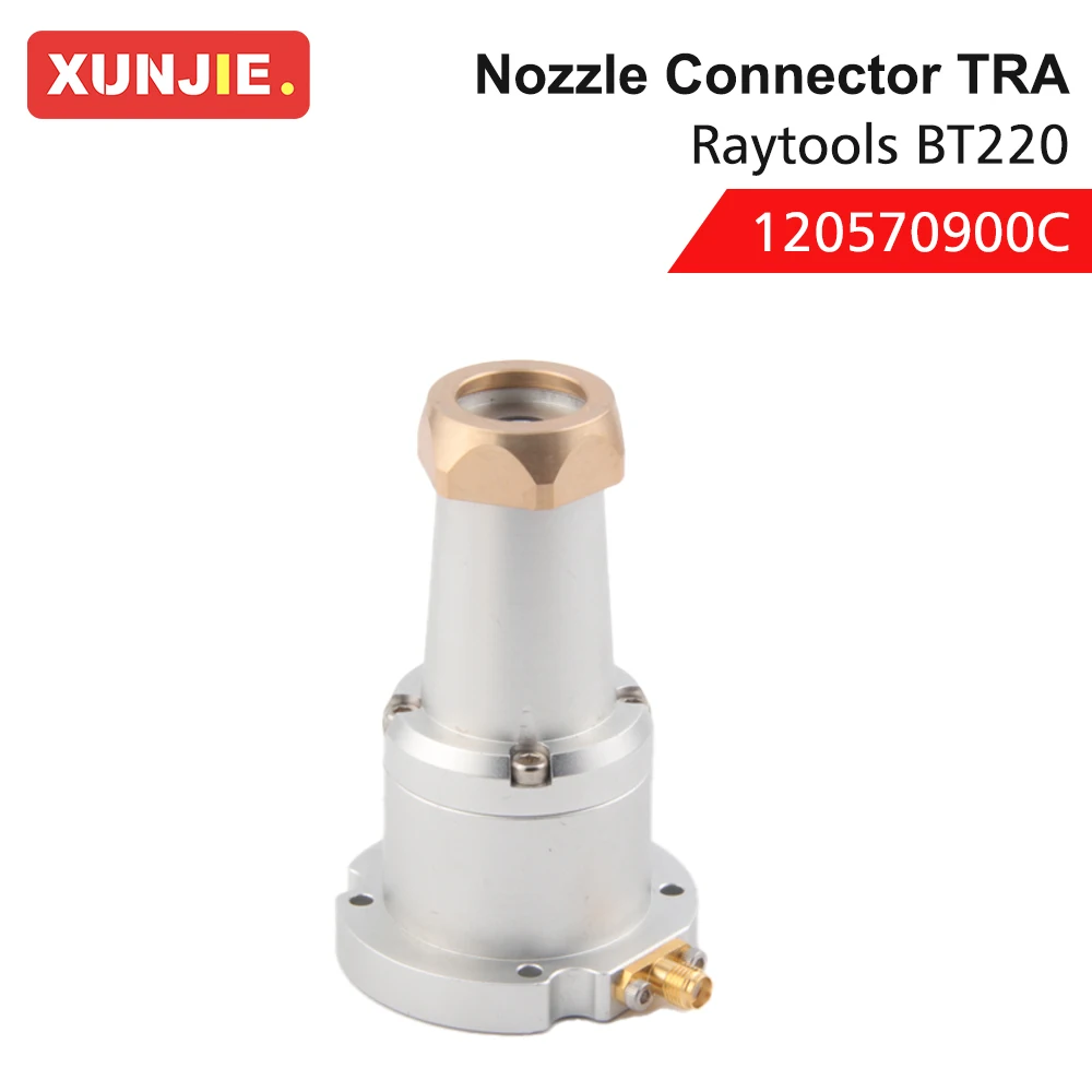 XUNJIE Raytools BT220 ثلاثية الأبعاد فوهة موصل TRA 120570900C ل Raytools BT220 الألياف أنبوب الليزر قطع رئيس الفوهات #1
