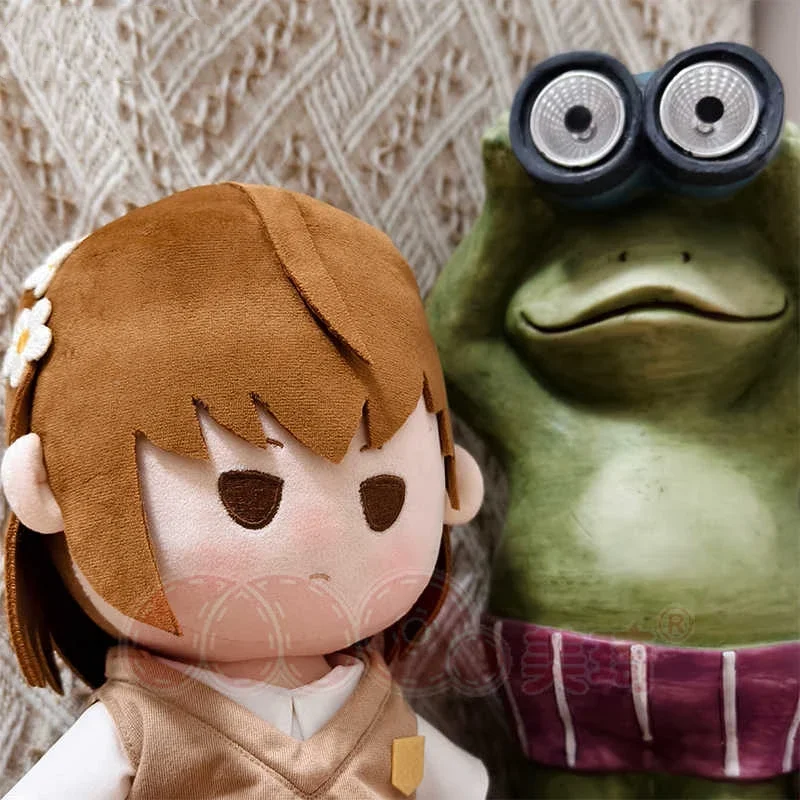 ญี่ปุ่นอะนิเมะสาว Misaka Mikoto คอสเพลย์ชุดท่านั่งตุ๊กตา Plush Soft Body รูป Plushie เบาะ 30 ซม.คริสต์มาสของขวัญ