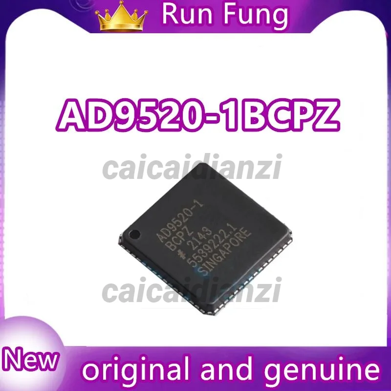 

1~5PCS AD9520-1BCPZ AD9520-1 Clock Generator, Fanout Distribution IC 2.65GHz 1 64-VFQFN Exposed Pad, CSP New Original