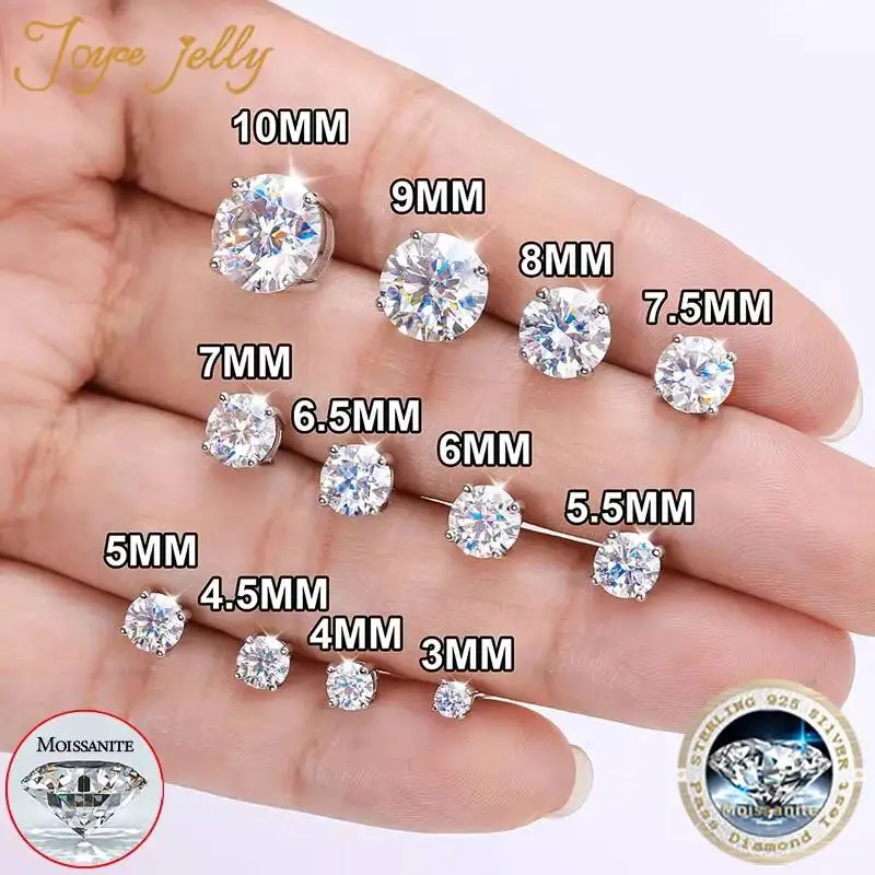#70 Latest Moissanite Stud Earrings Offers
