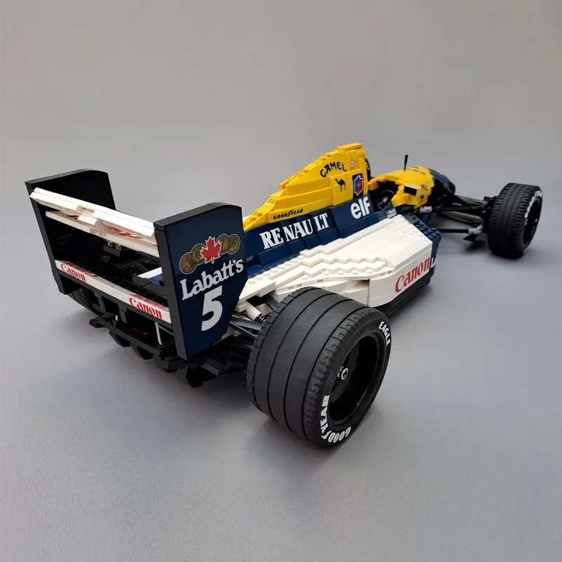 MOC-1236F1 Formula Car FW14B - Scale 1:8 Building Block Model 1848 Parts MOC Creative Kids Boy Birthday Building Blocks Toy Gift