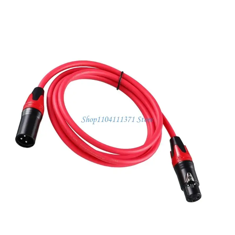 P9FC 3Pin XLR Microphone Cable Professional Balanced Extension Cable For Professional Sound Equipment And Stage Use