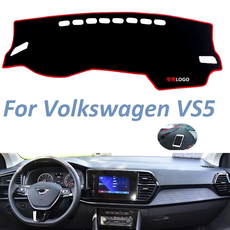 

For Volkswagen Jetta VS5 Left Right Hand Drive NonSlip Dashboard Cover Mat Instrument Carpet Car Accessories