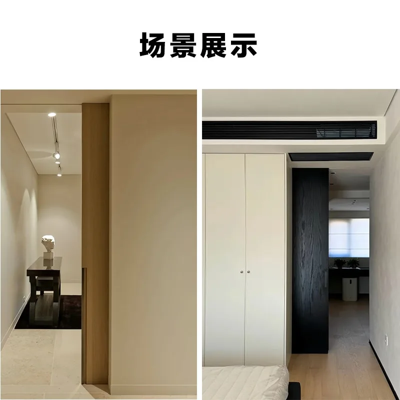 Quick release pressure invisible pocket door slide rail guide rail translation sliding door pulley lifting track