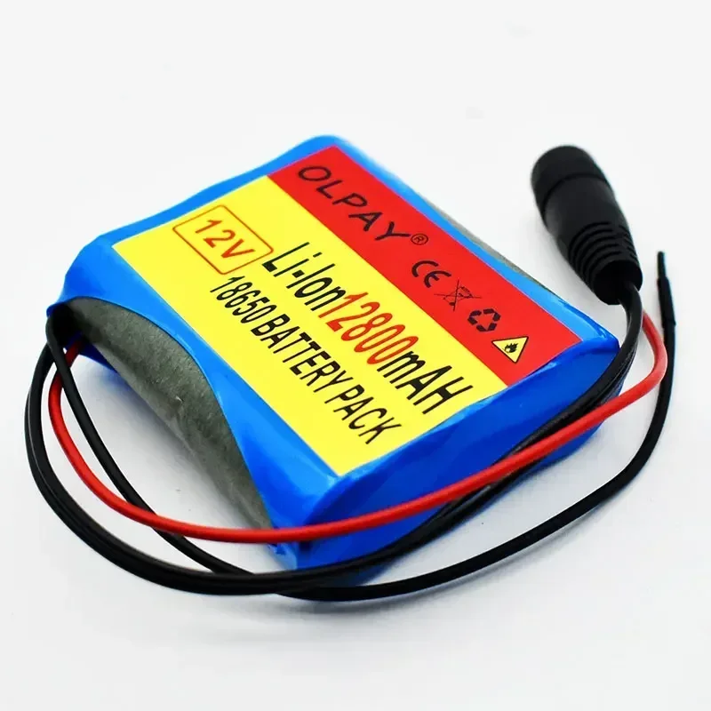 Batterie Au Lithium Rechargeable 12 V 100% MAh 3S1P, 12800, Panneau De Protection, Chargeur 1a, Nouveau, 18650 image 4