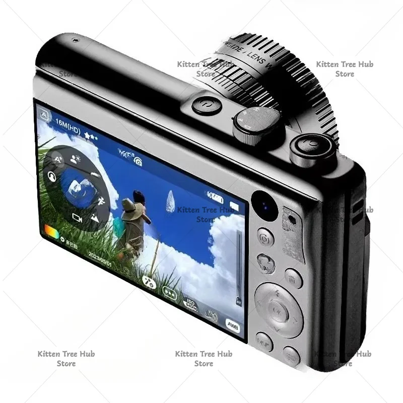 Professional digital digital camera new hot 16x zoom 64 megapixel high definition 4k dual cam CMOS imaging sensor