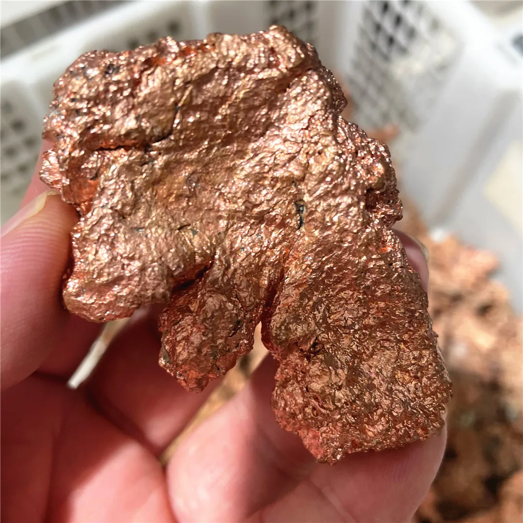 

Rose Gold Colored Natural Native Copper Mineral Ore Rock Specimens Rough Raw Pyrite Stones Energy Decor Gemstones In Bulk