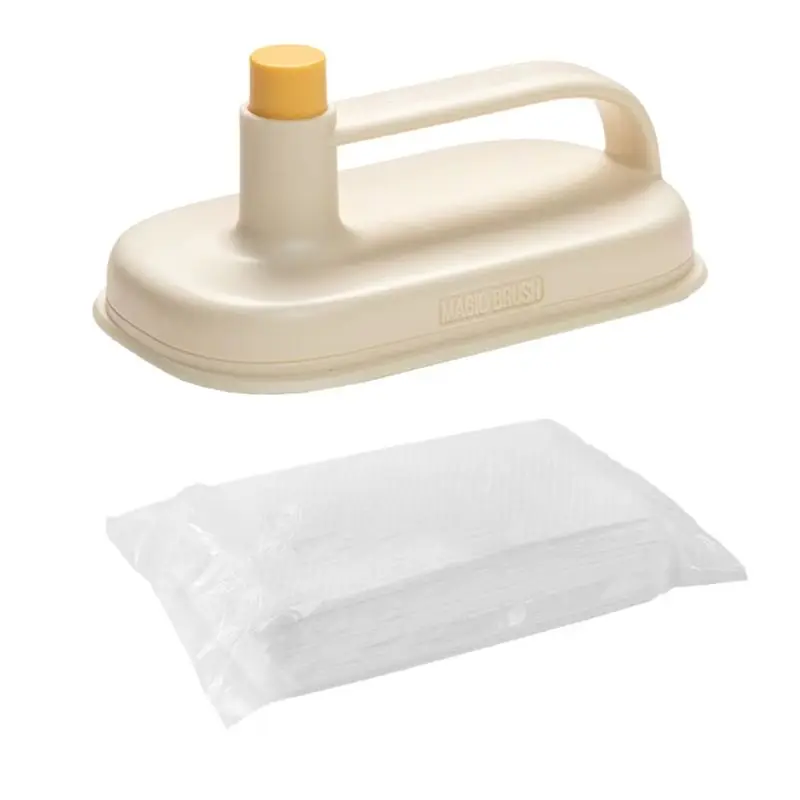 HOT Multi-Purpose Wipe For Kitchen & Bathroom - Decontamination Cleaning Cloth, Glass Wall Brush, Household Cleaning Tools~Jul.