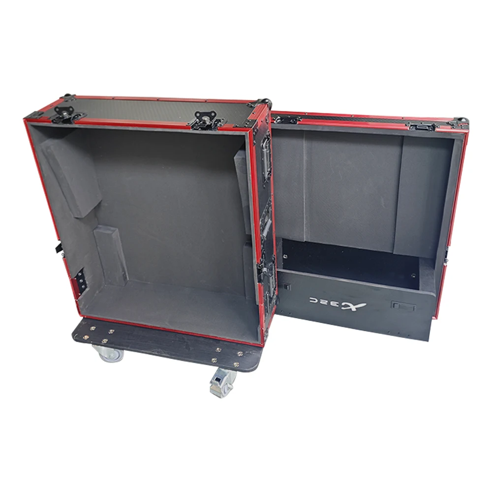 Aangepaste Behringer X32 compacte flightcase Normale versie met wielen Pa-systeem Podiumapparatuur Digitale mixer Flightcase