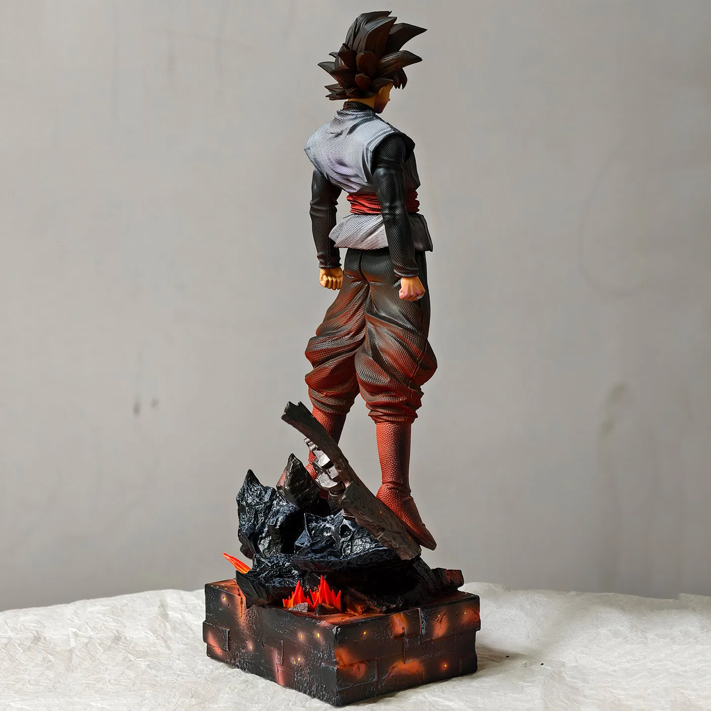 Jt Studio Dragon Ball Super Goku Black Rose Statue Anime Collectible Figure Desktop & Pc Case Display Decor Perfect Gifts Fan