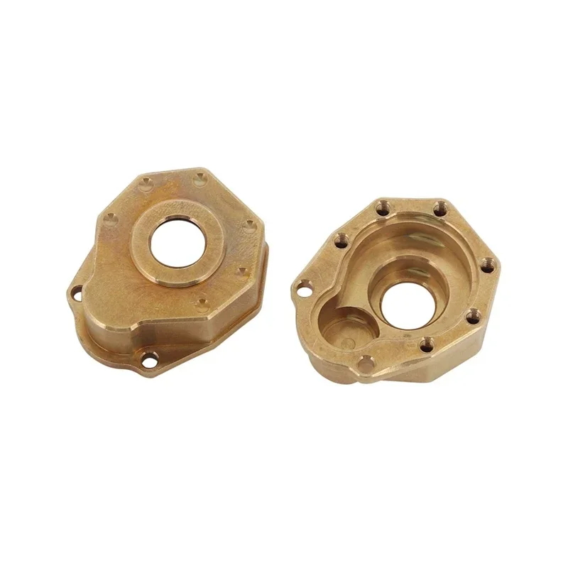 

1 Set Brass Steering Knuckle & Hub Carrier & Knuckle Portal Cover Counterweight for 1/10 RC Crawler Trxs TRX4