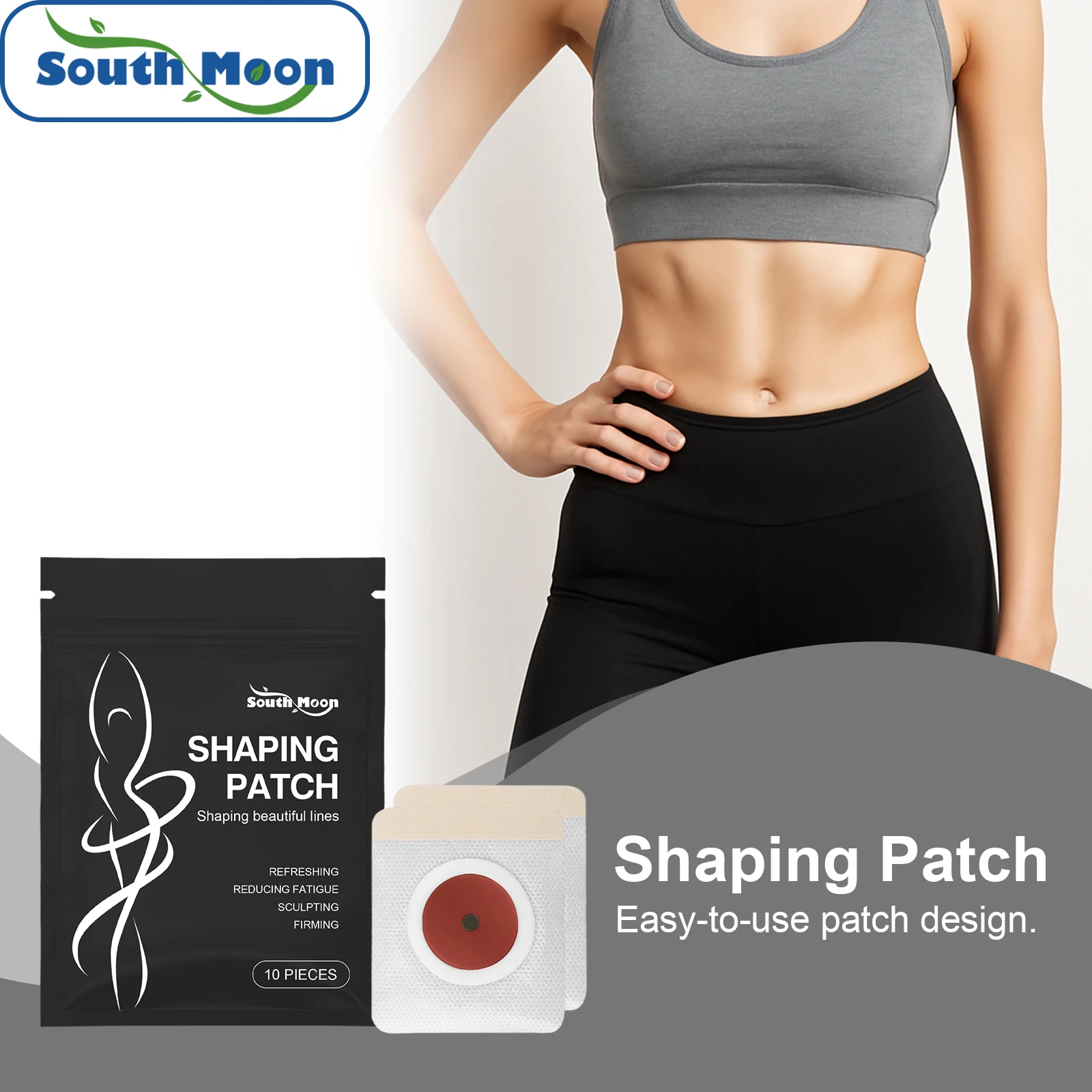 Body Shaping Patch Belly Slimming Burning Fat Detox Improve Stomach Anti Cellulite Promote Blood Circulation Weight Loss Patch