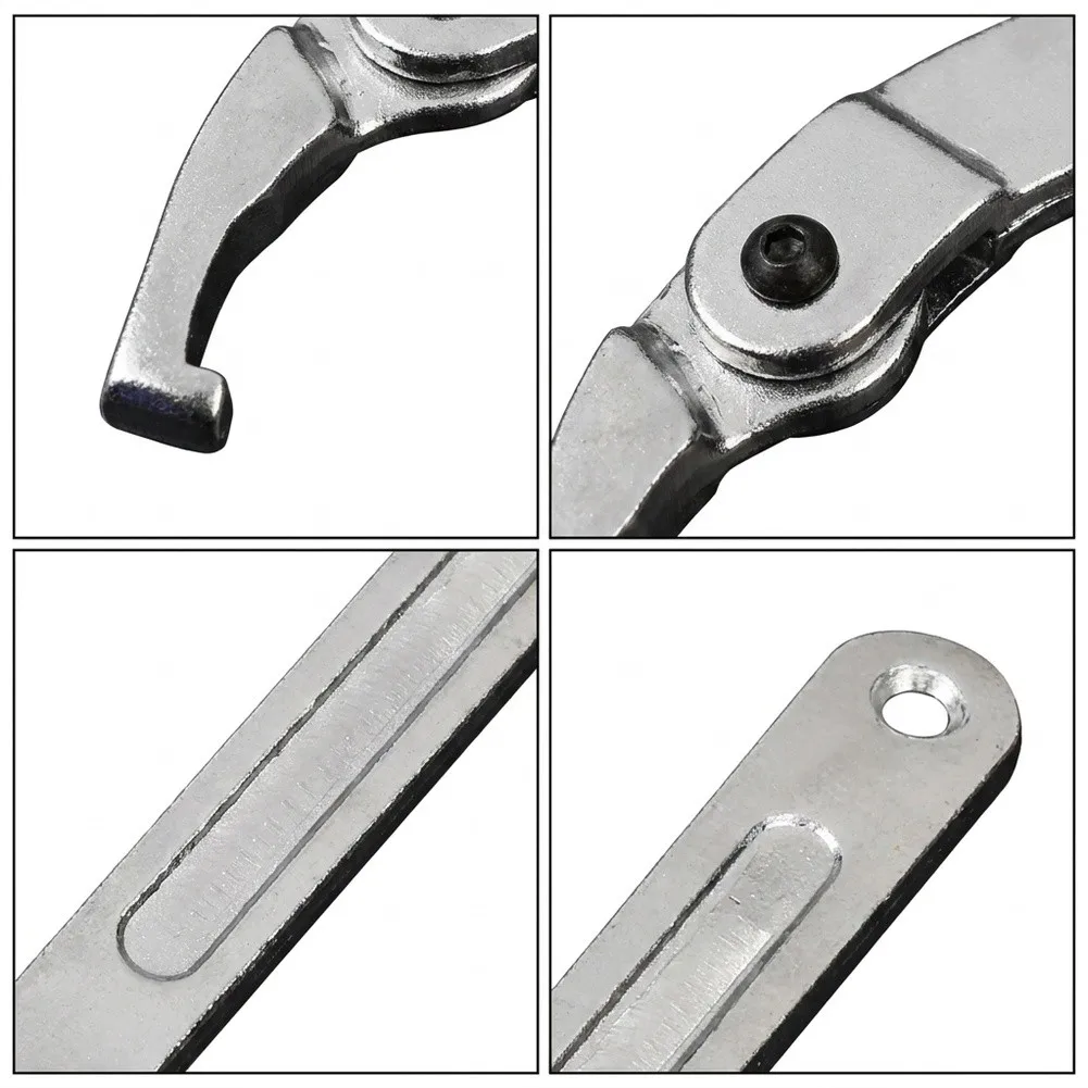 Hand Tools High Carbon Steel Chromium Vanadium Steel Handle Length Hook Spanner Round Nuts Of Shock Absorber