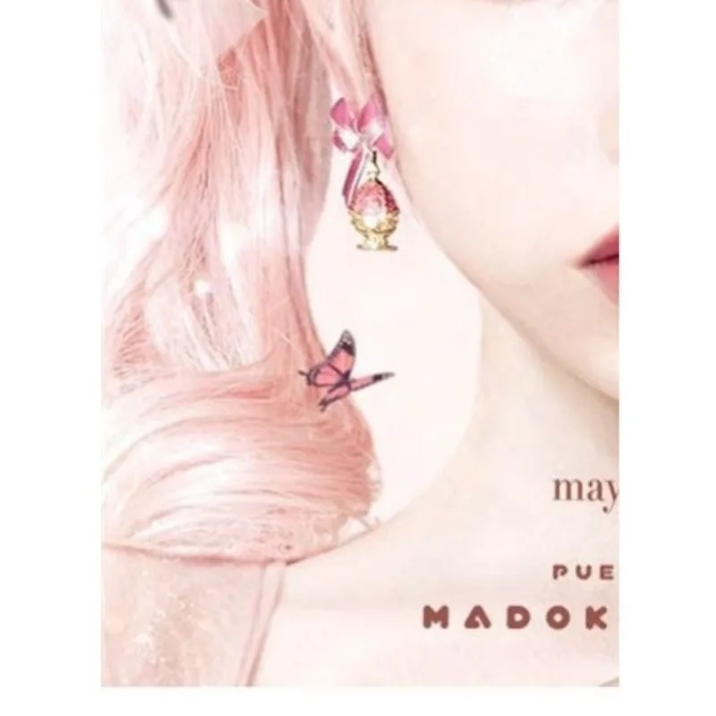 Mayla Puella Magi Madoka Magica Akemi Homura Tomoe Mami Sakura Kyouko Ear Clips Fashion Trendy Jewelry Animation Derivatives