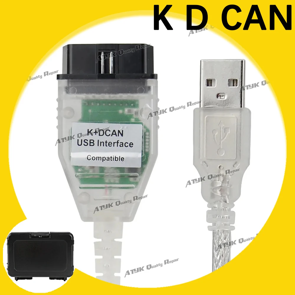 obd2 scanner K D CAN USB interface B-MW FTDI Chip IN-PA diagnostic pour voiture  KD CAN tuning auto tool inspection tools new