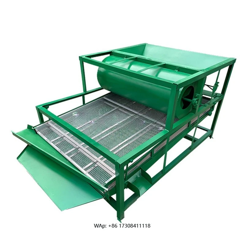 

Automatic Agricultural Processing Grain Sorting Soybean Seed Washing Machine Vibrating Screen Extension/Grain Screening Machine