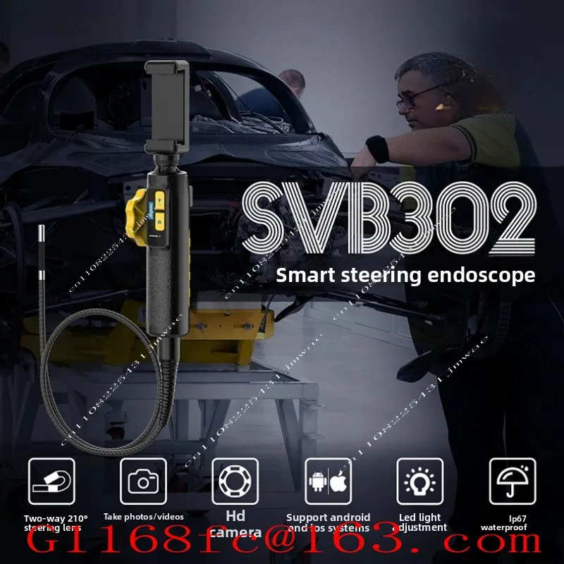 Car Maintenance Engine Cylinder Carbon Deposition Detection Waterproof Probe Auto Repair Tool