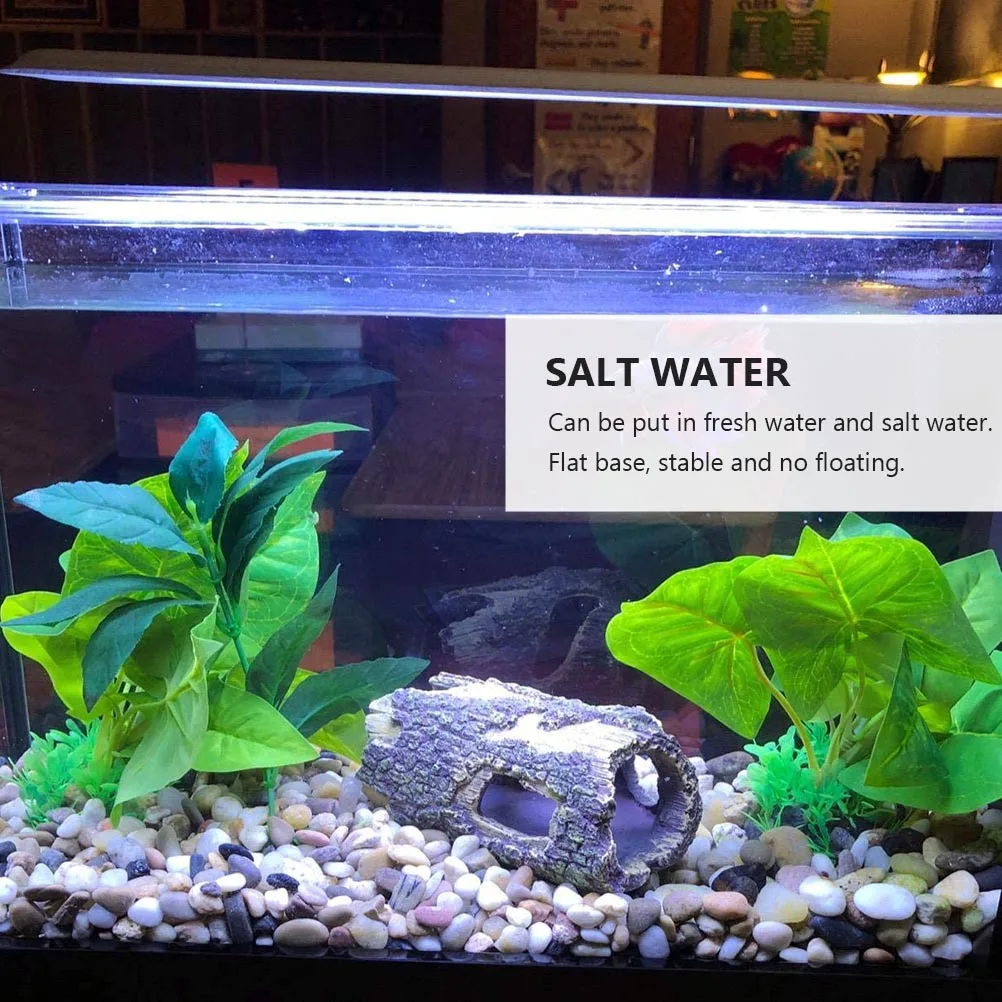 

1Pcs Aquarium Decoration Resin Simulation Tree Trunk Cave Ornament Fish Tank Reptile Small Medium Fish Hideaway Landscape