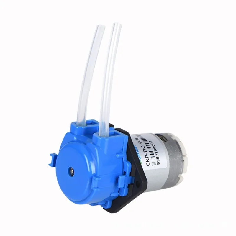 L Miniature peristaltic self-priming DC circulation pumping