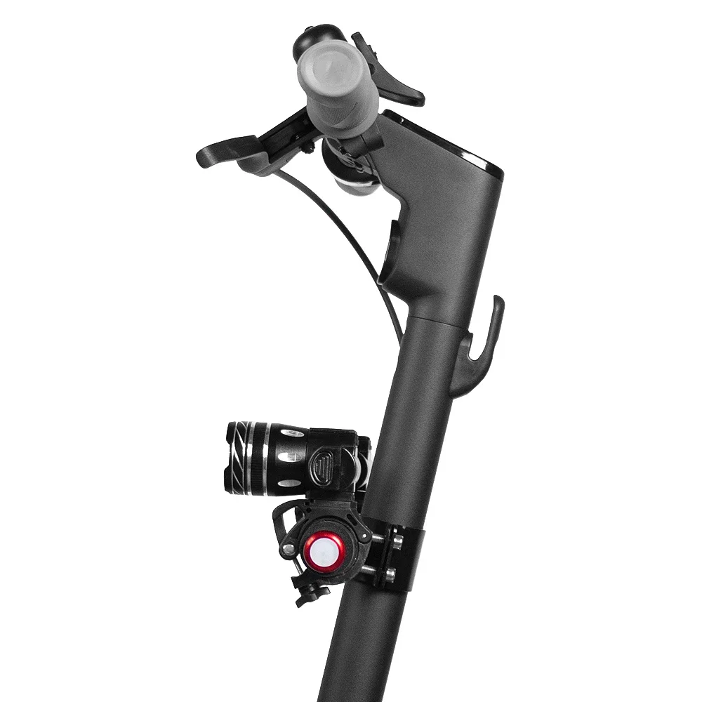 LED-Scheinwerfer für Xiaomi M365 / Pro Elektroroller, zoombar, 1200 mAh Akku, USB wiederaufladbar, 150 lm, XM-L T6 Frontlicht – Detail 1