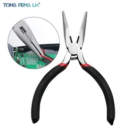 1PC Labor Saving Spring Style 5-inch American Pointed Nose Pliers Jewelry Pliers Accessories DIY Tool Pliers