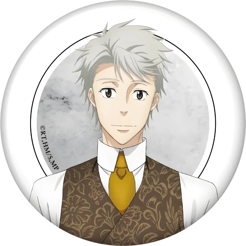 موريارتي باتريوت دبابيس التلبيب سيباستيان موران تأثيري شارات اليدوية الكرتون الشكل صفيح دبابيس ظهره الحلي