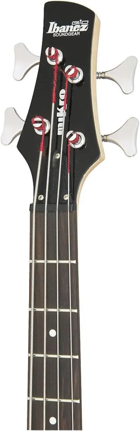 Metallic Purple Mikro Compact 4-String Electric Bass Guitar