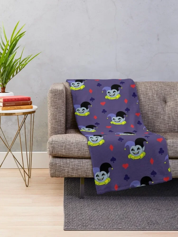 Deltarune - Jevil Throw Blanket Travel Large Baby Cute Blankets