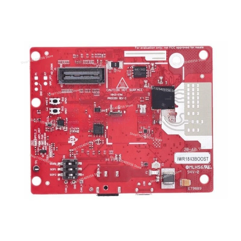 

Плата BoosterPack для разработки однокристального радарного датчика миллиметрового диапазона 77 ГГц 1843BOOST TI