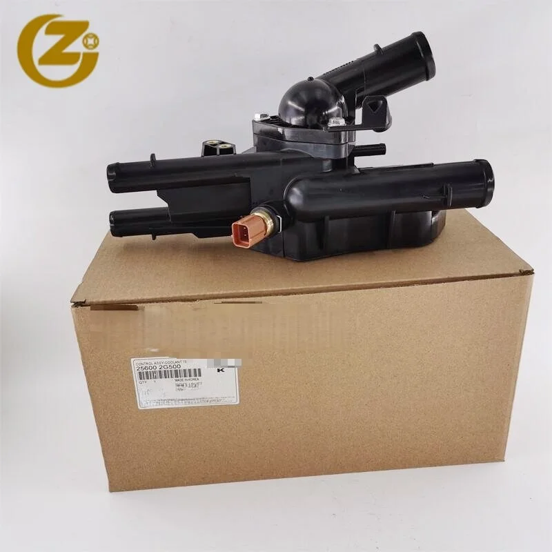 

Новый корпус термостата охлаждающей жидкости двигателя 25600-2G500, запасные части для Hyundai Santa Fe, Tucson, Sonata 256002G500