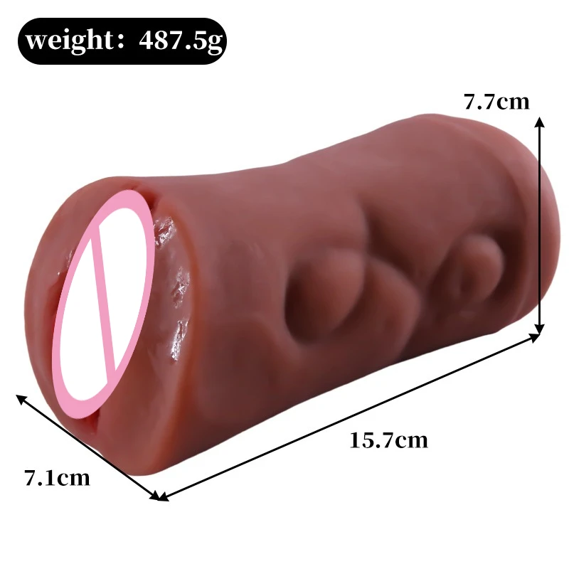 Jouets Sexuels Pour Hommes المهبل الاستمناء البظر الحميمة مزدوجة الرأس Masculins Tasse Vraie Chatte Vrai المهبل الجنس لعب