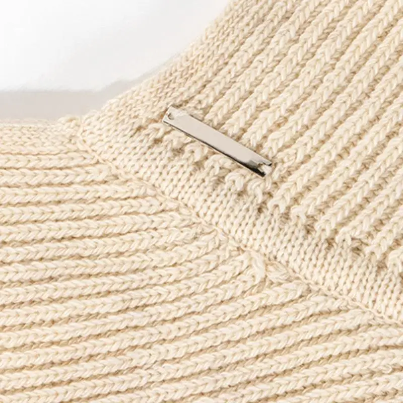 L5YA Multiuse ผ้าพันคอหมวกผ้าคลุมไหล่อบอุ่นถักคออุ่น CASHMERE Blend ไหล่สำหรับผู้หญิงสำนักงานทุกวัน