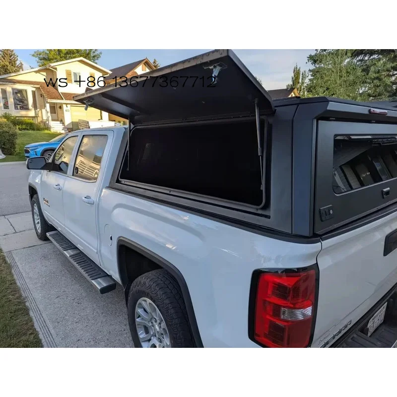 

Factory hot salesFor High Quality 4X4 Pickup Truck Canopy 2014 2017 2021 tundra 5.5ft Utility Topper Waterproof Hardtop C