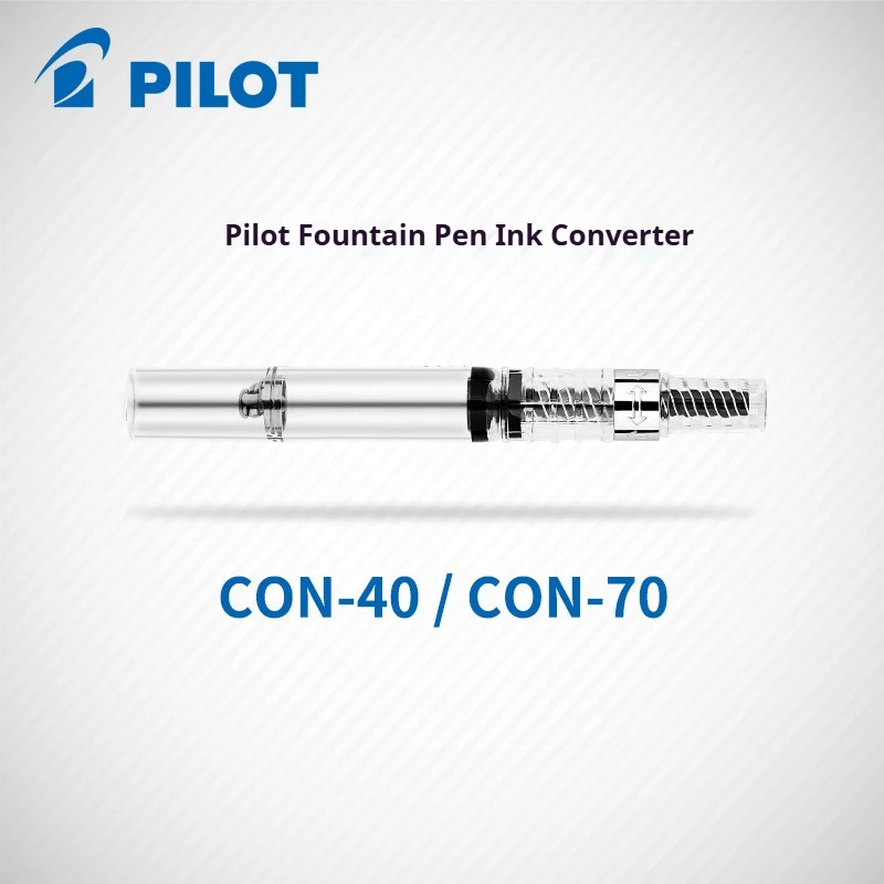 

Конвертер для чернил Pilot CON-40/Rotary и CON-70, прессового типа, высокой емкости, с защитой от протекания, для перьевых ручек Smile/78G/88G/Princess