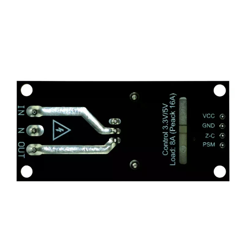 AC Light Dimmer Module 1 Channel 8A 3.3V/5V Logic AC 50/60H Light Dimmer Module For Lamps Elements Fans Pumps Air Cleaner