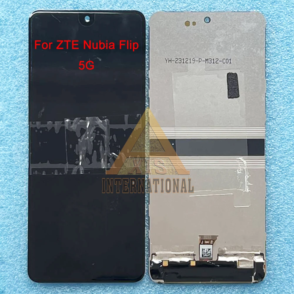 

Amoled Original 6.9"For ZTE Nubia Flip 5G LCD Display Screen Frame+Touch Panel Digitizer 6.9"For ZTE Nubia Flip 5G Digitizer