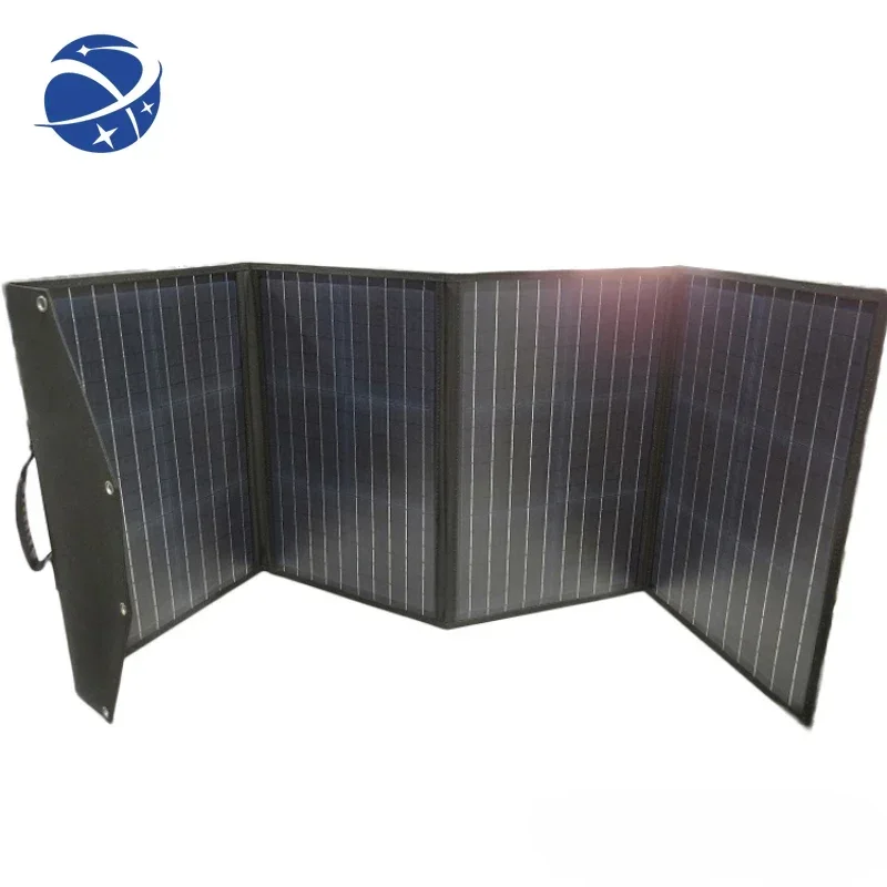 

YYHCCamping Hiking RV 100w 120w 200w 300 watt Folding Solar Panels bag Foldable Solar Charger Portable Panel 120W