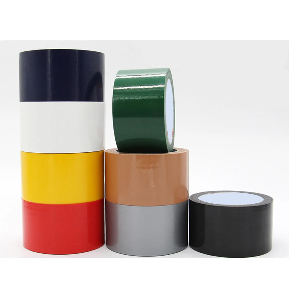 

13M 5Cm Yellow Heavy Duty Cloth Tape Waterproof Insulation Strong Adhesive For Carpet Floor Diy Duct Tape Single Sided Sealing