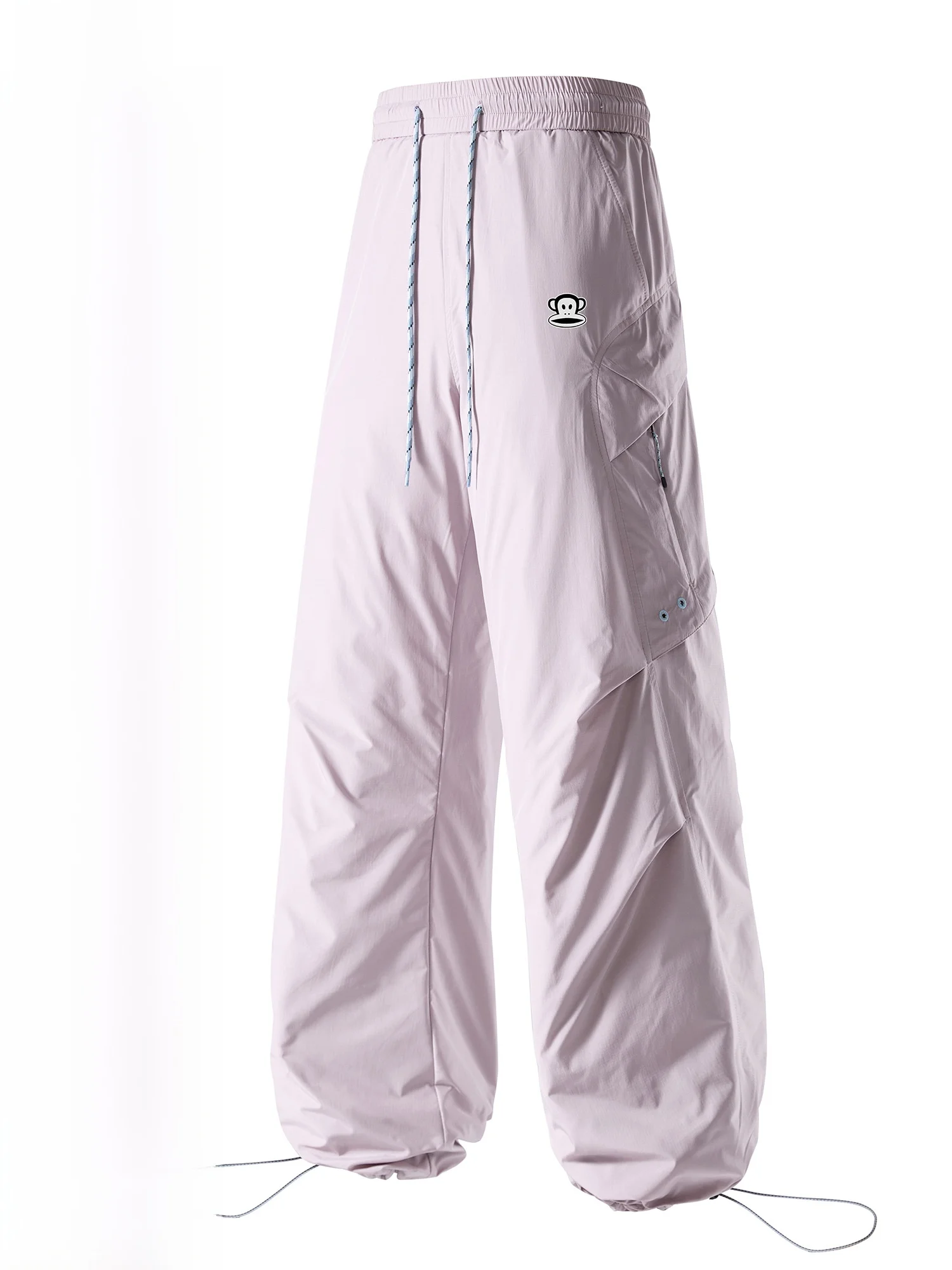 

PaulFrank Outdoor Warm Du down Trousers Men Winter Adjustable Cold Resistant Workwear Casual Pants Straight Leg Multi kets