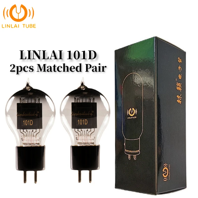 

LINLAI 101D Vacuum Tube Audio Valve Replaces 101D Tube Amplifier HIFI Audio Amplifier Genuine Precision Matched Quad